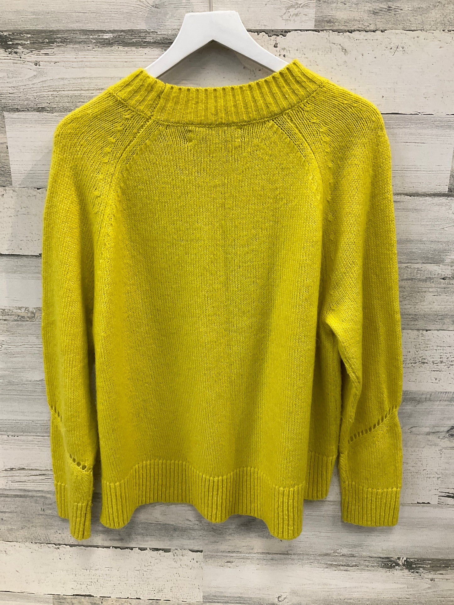 Sweater By Loft In Gold, Size: L