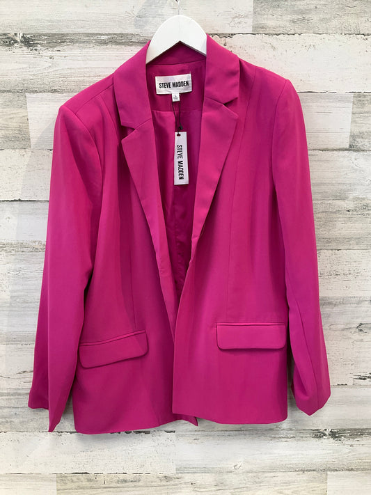 Blazer By Steve Madden In Pink, Size: L