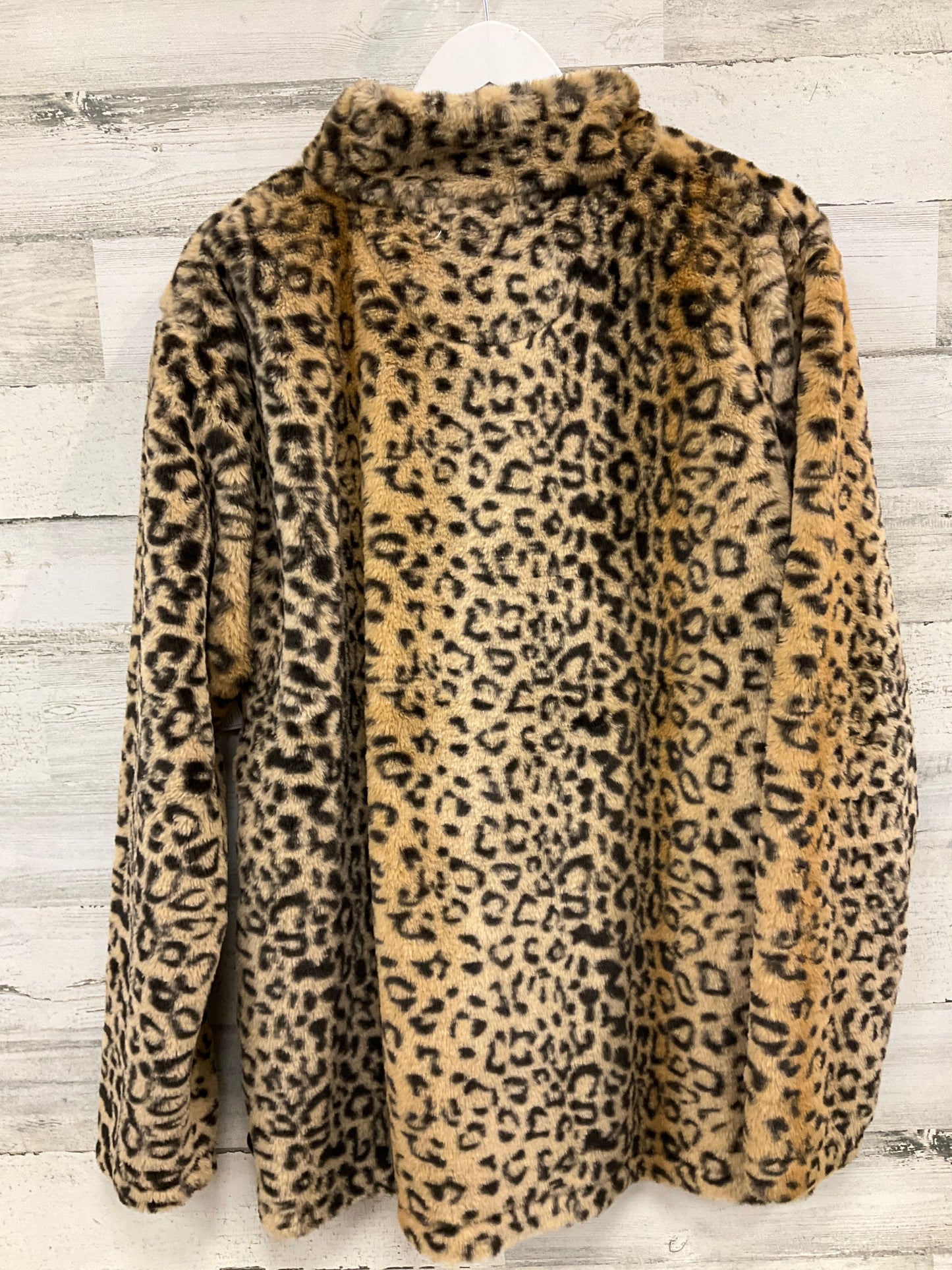 Athletic Fleece By Clothes Mentor In Animal Print, Size: Xl