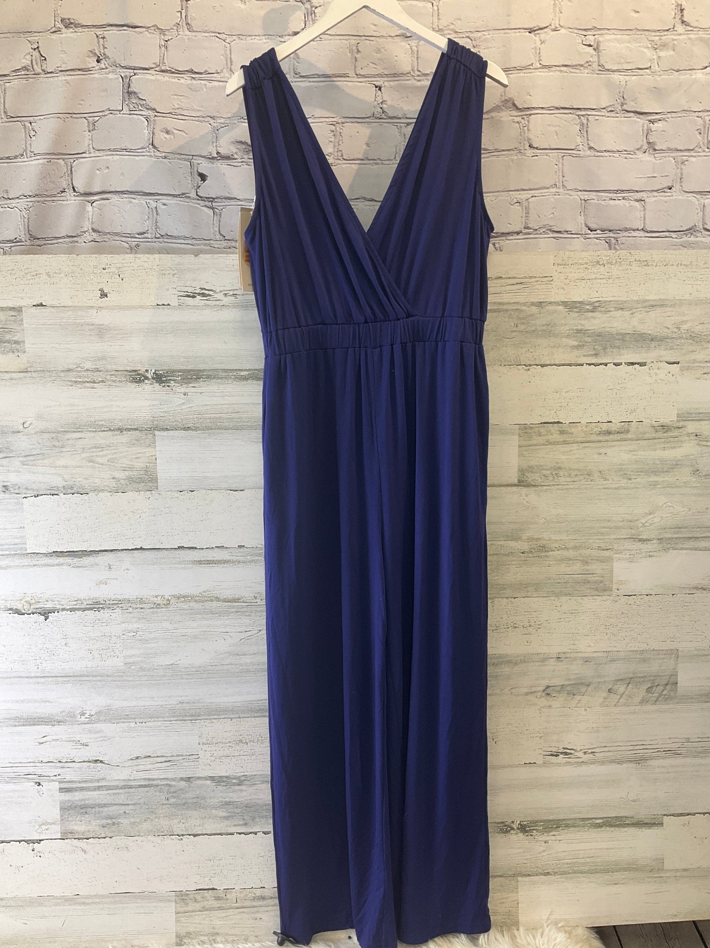 Jumpsuit By Clothes Mentor In Navy, Size: L