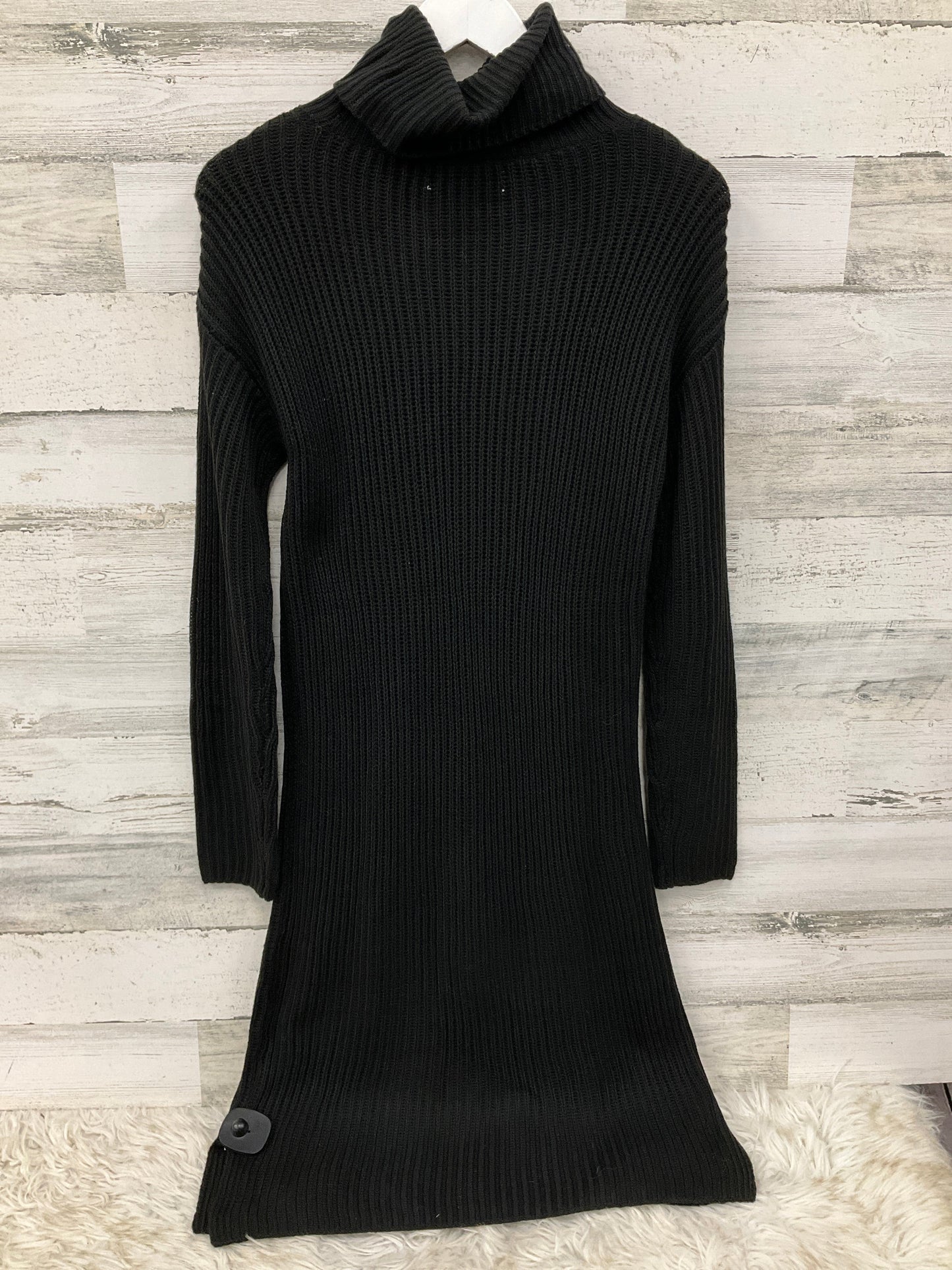 Dress Sweater By Loft In Black, Size: Lp