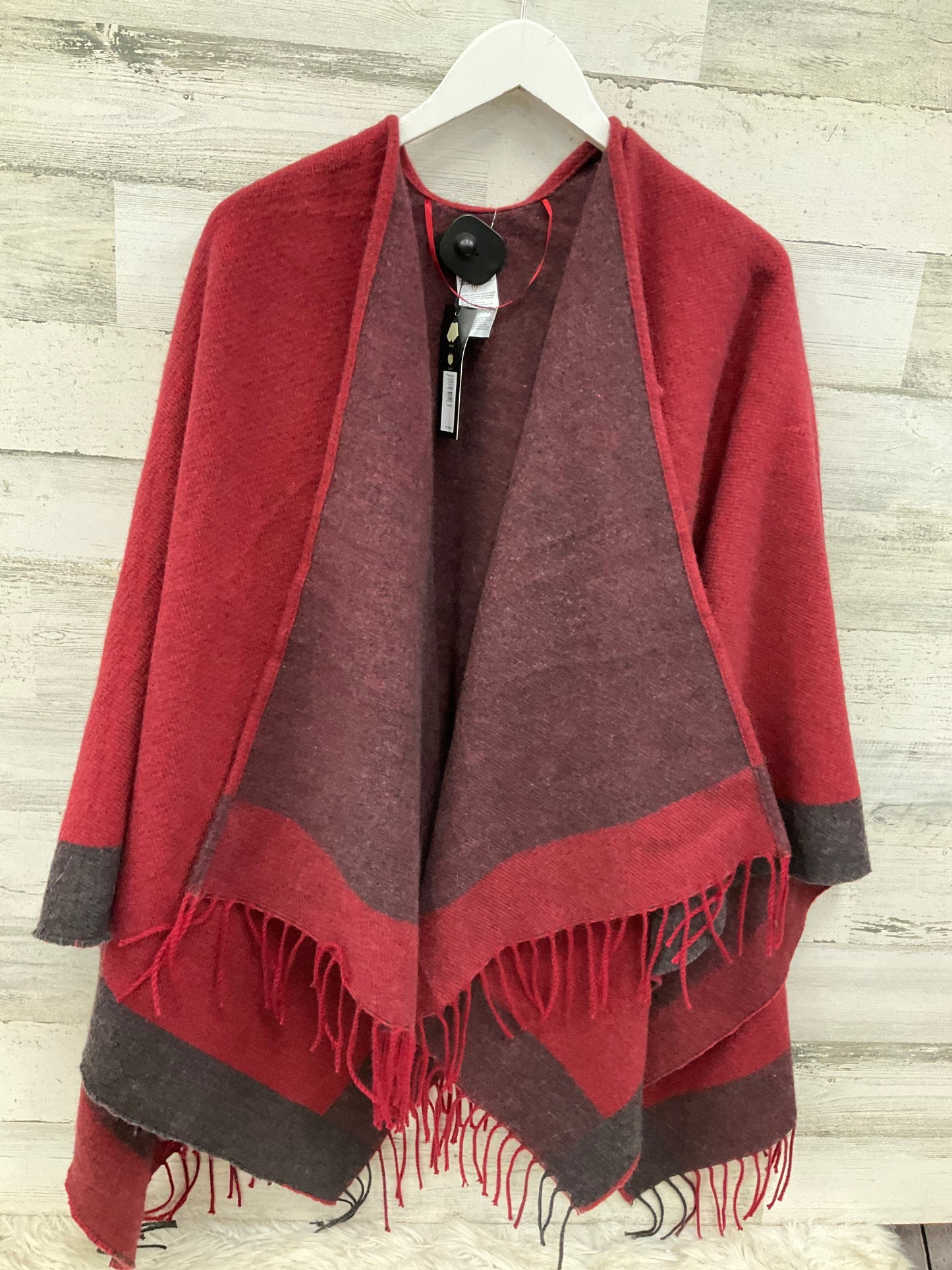 Shawl By Banana Republic In Red, Size: Osfm