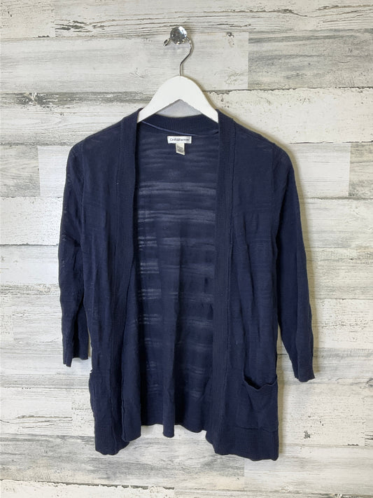 Sweater Cardigan By Croft And Barrow In Navy, Size: Sp