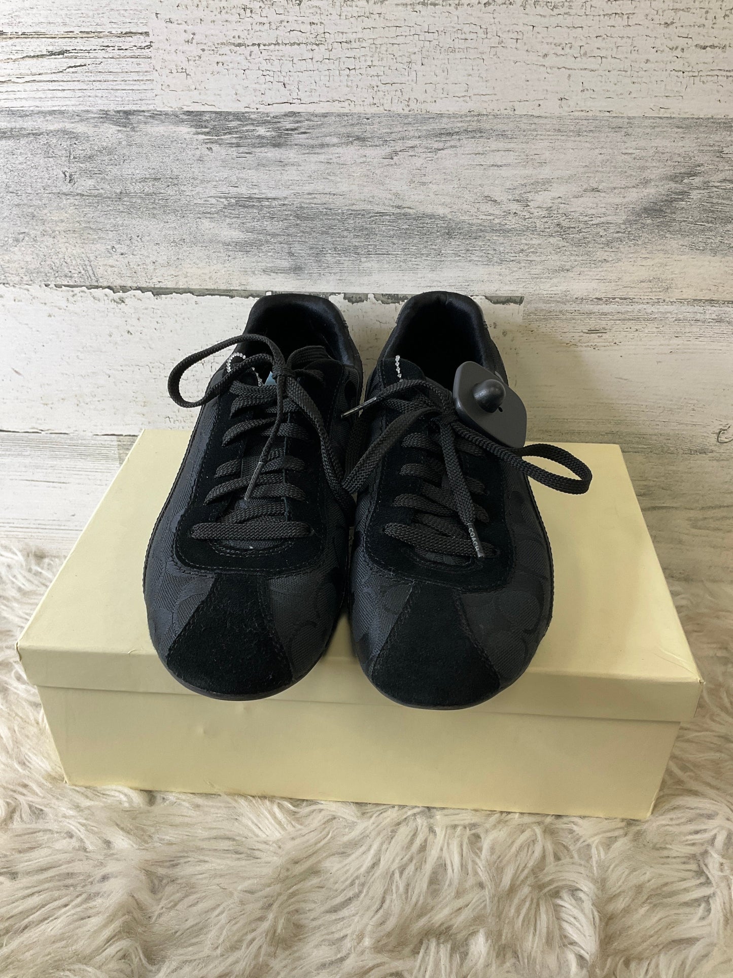 Shoes Designer By Coach In Black, Size: 9