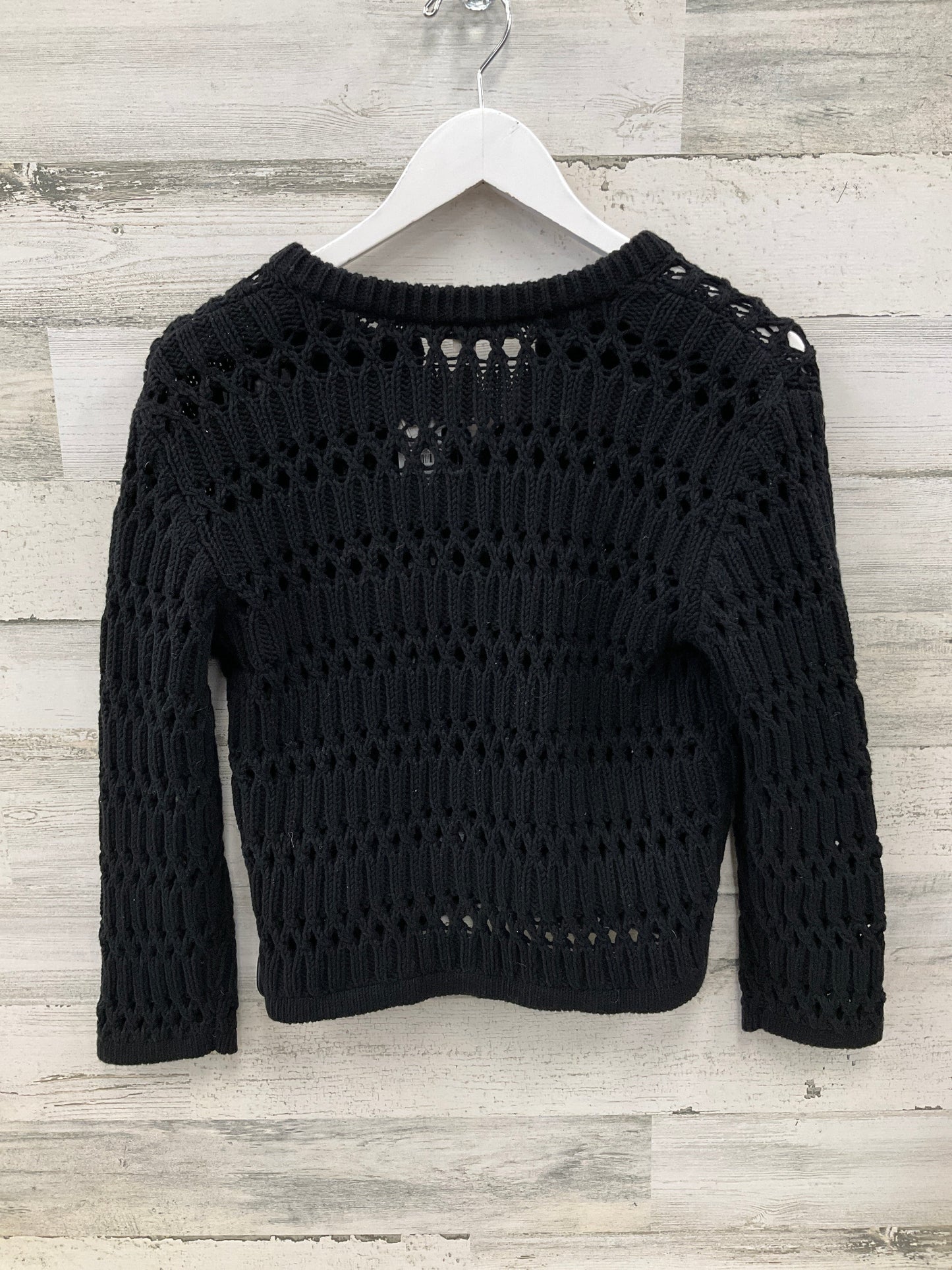 Sweater Cardigan By Loft In Black, Size: Xs