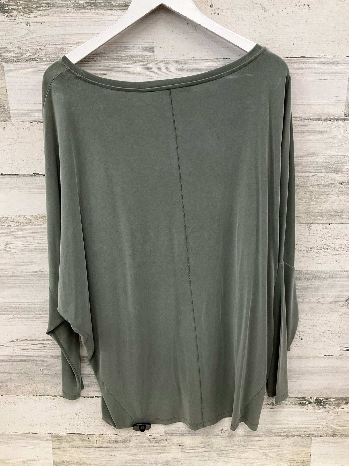 Top Long Sleeve By White House Black Market In Green, Size: L