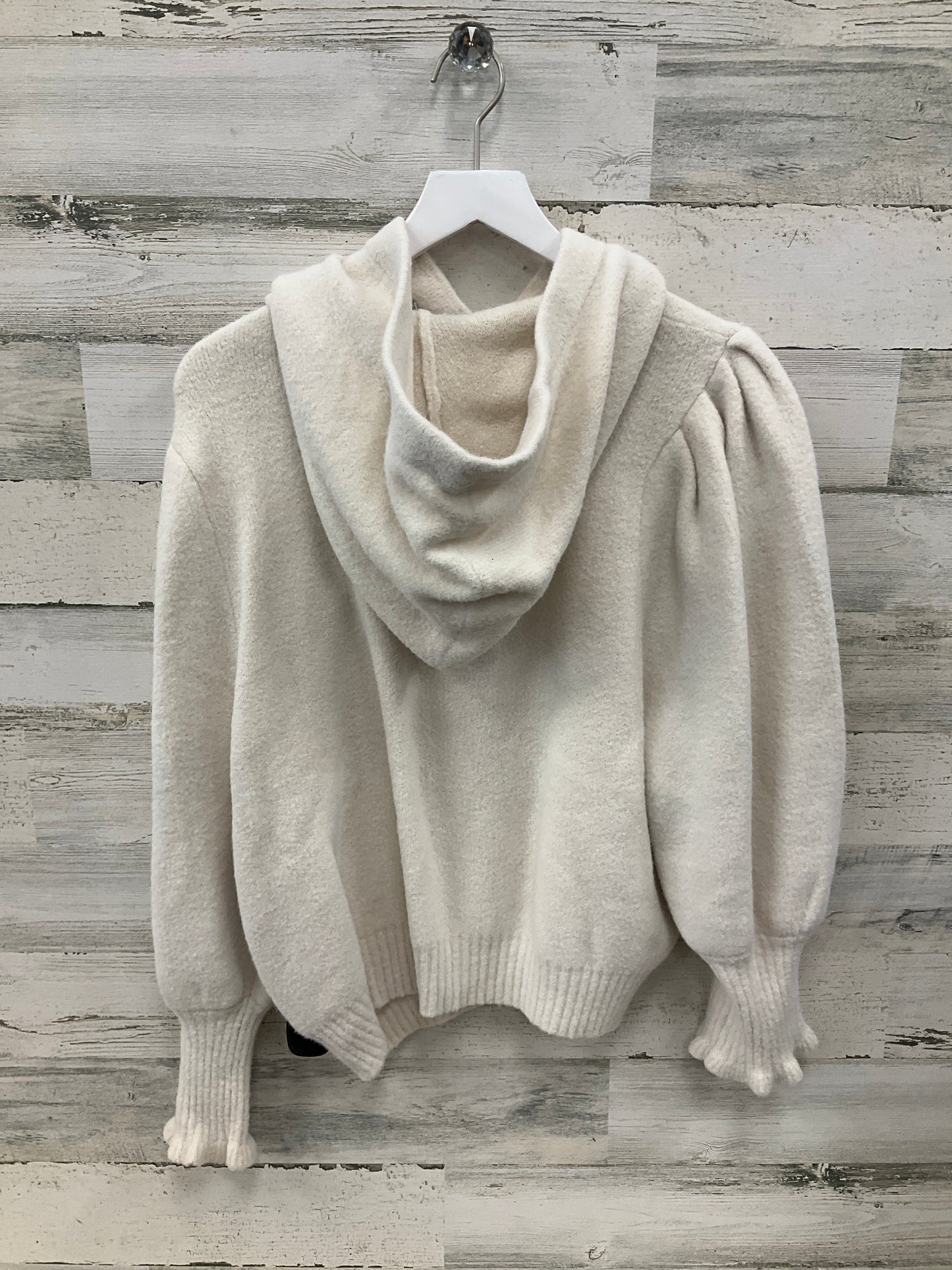 Sweater By Express In Cream, Size: L