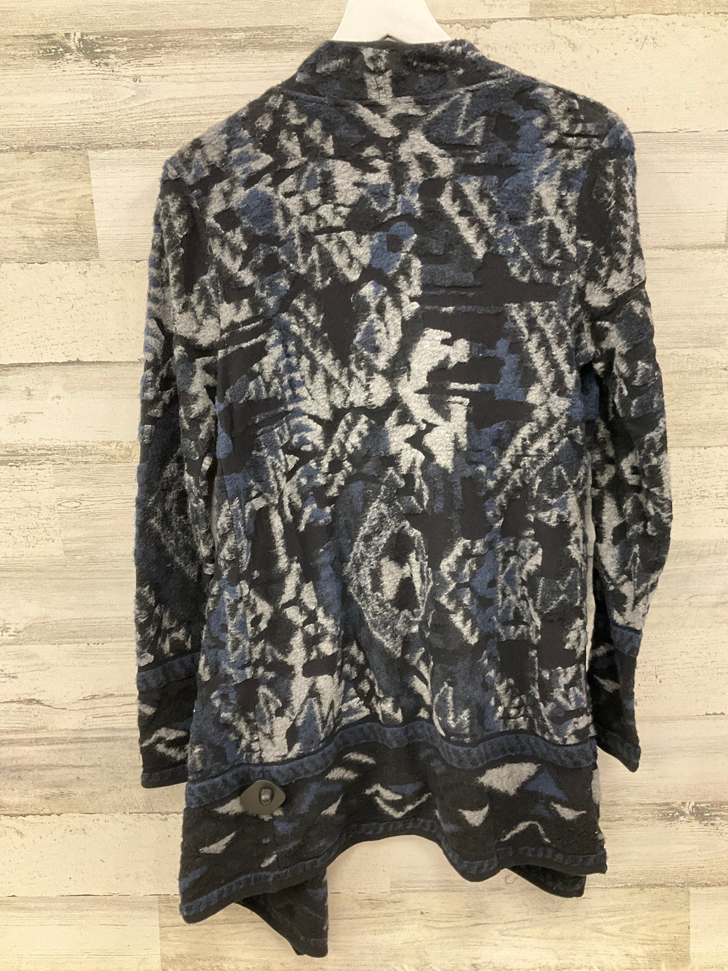 Sweater Cardigan By Lucky Brand In Navy, Size: S