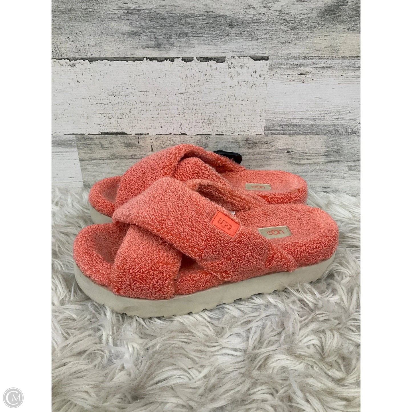 Slippers Designer By Ugg In Coral