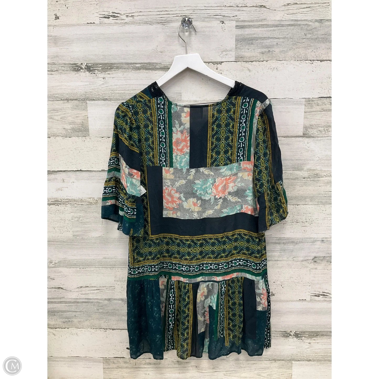 Top Short Sleeve By Maeve In Multi-colored, Size: Xsp