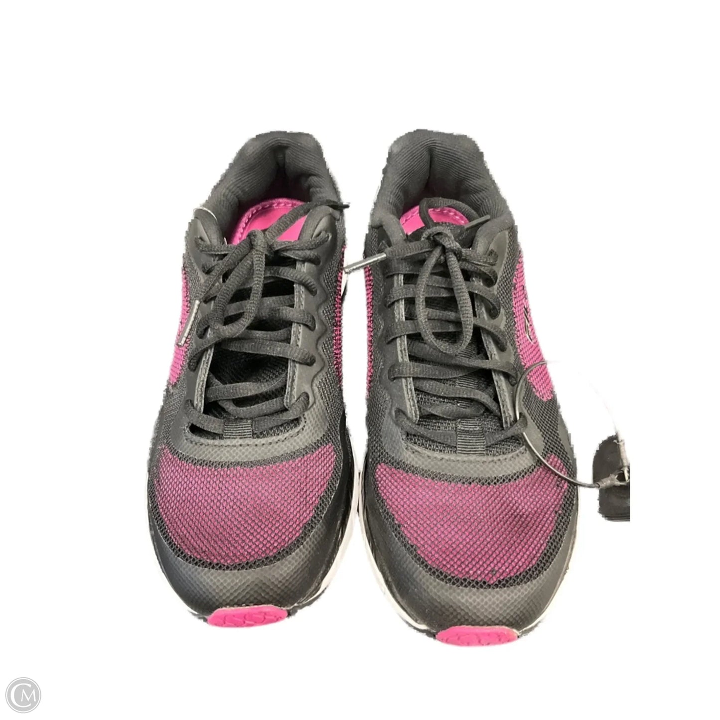Shoes Athletic By Fila In Black & Pink, Size: 8