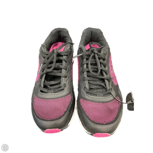 Shoes Athletic By Fila In Black & Pink, Size: 8