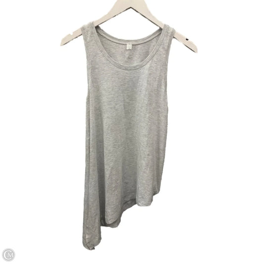Athletic Tank Top By Lululemon In Grey, Size: 2