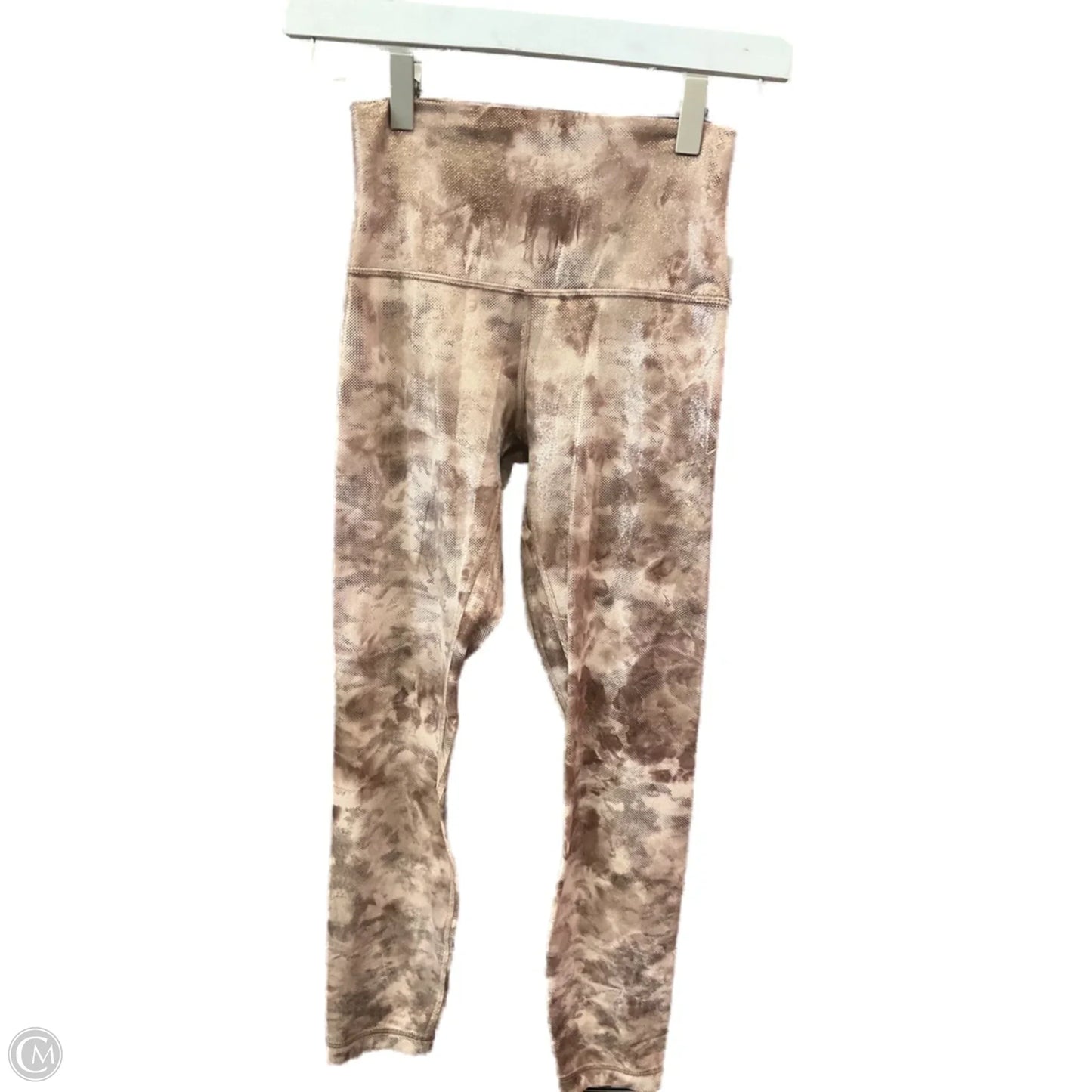 Athletic Leggings By Lululemon In Brown, Size: 4