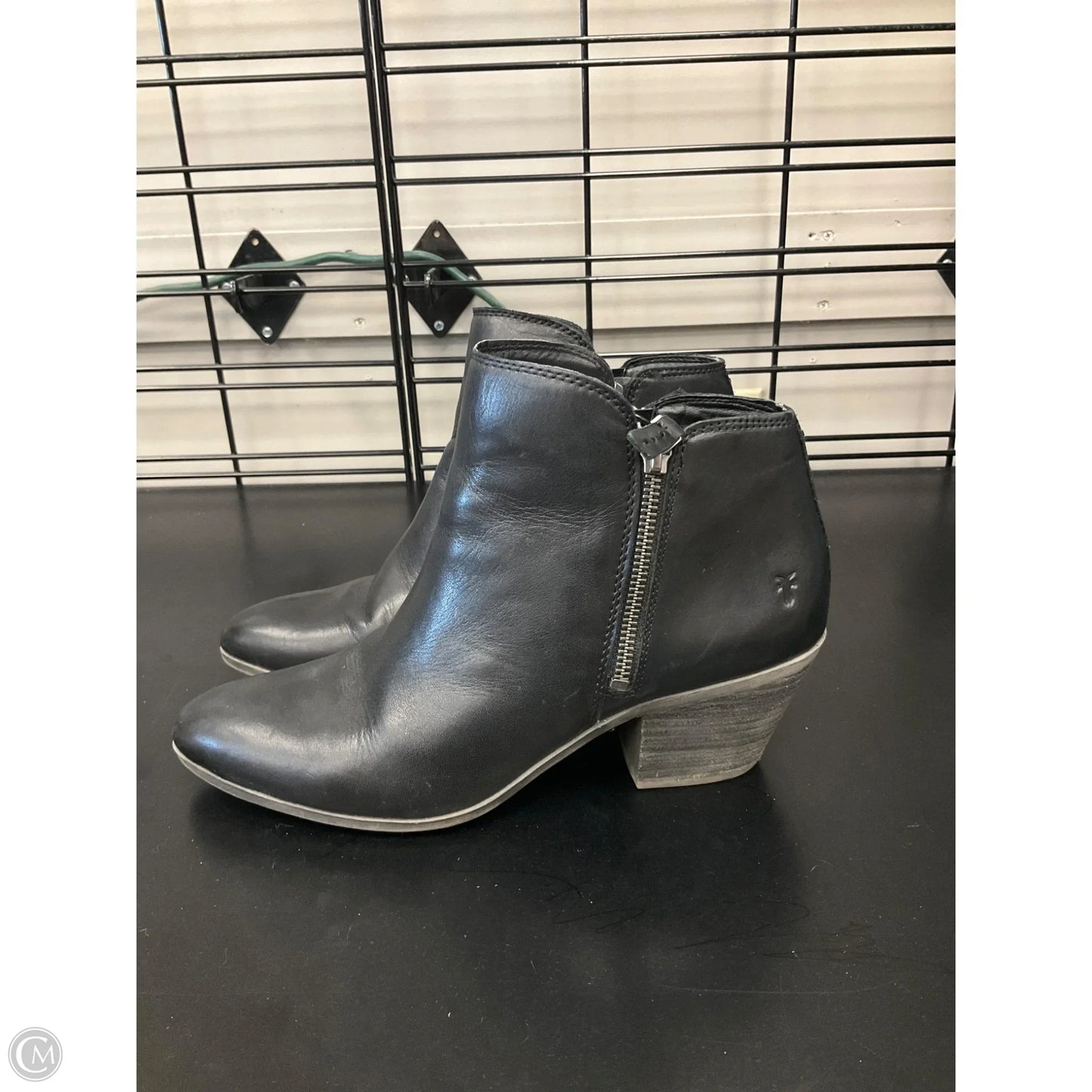 Boots Designer By Frye In Black, Size: 10