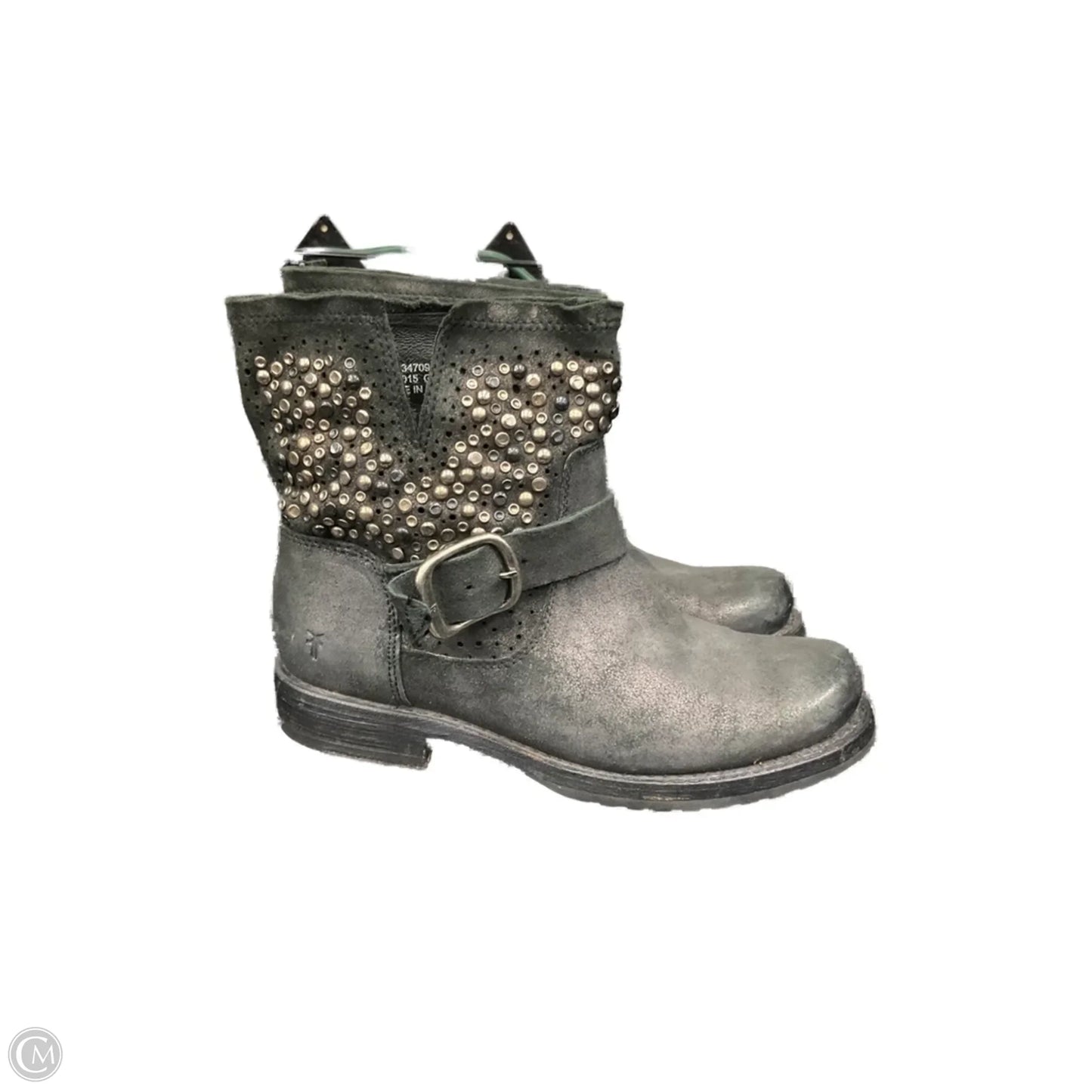 Boots Designer By Frye In Grey, Size: 6
