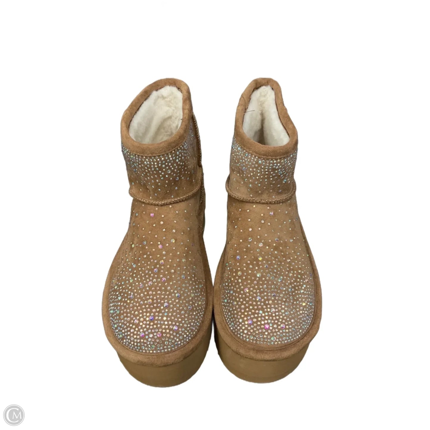 Boots Ankle Flats By Madden Girl In Tan, Size: 6