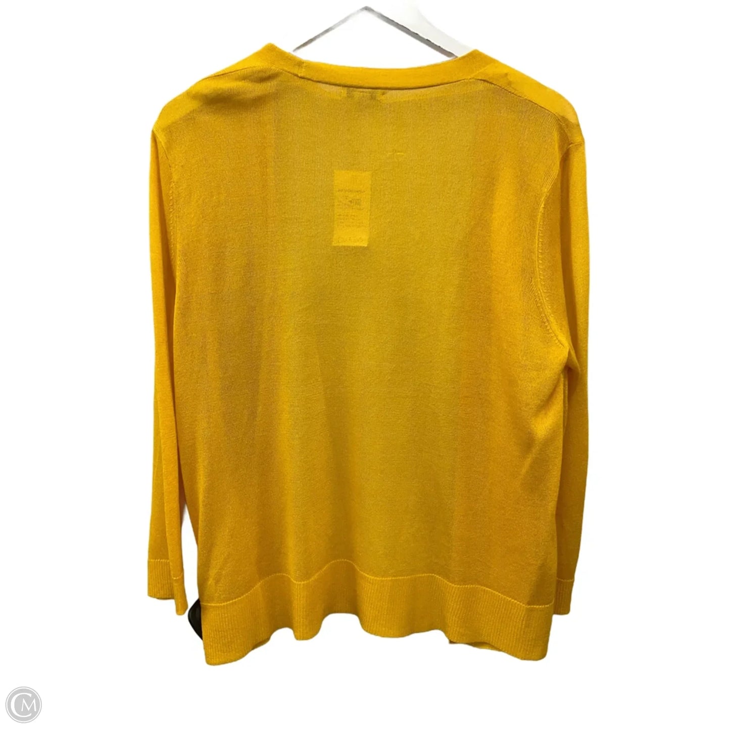 Cardigan By Cato In Gold, Size: Xl