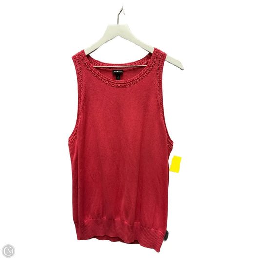 Top Sleeveless By Torrid In Coral, Size: 2x
