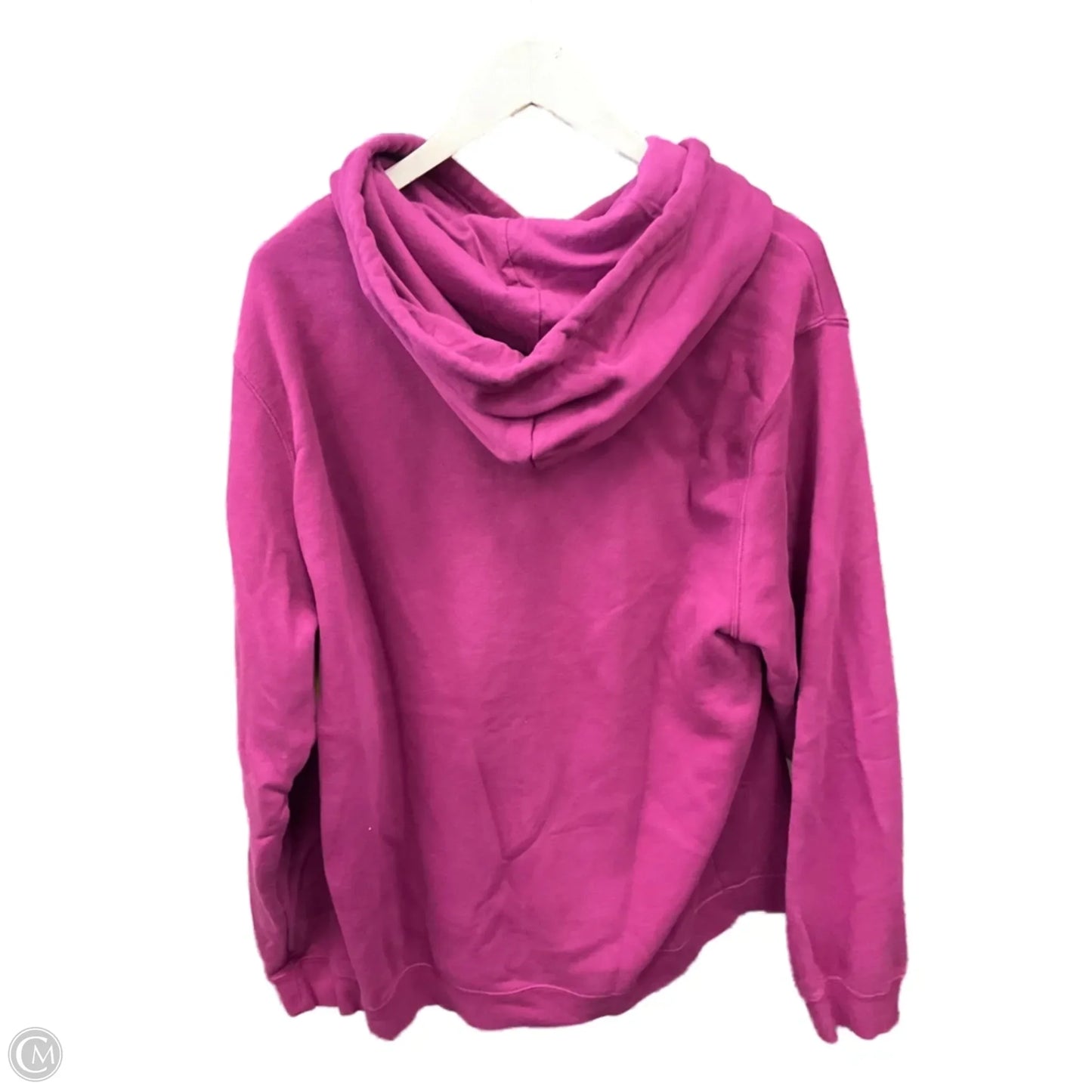 Sweatshirt Hoodie By Converse In Purple, Size: Xl