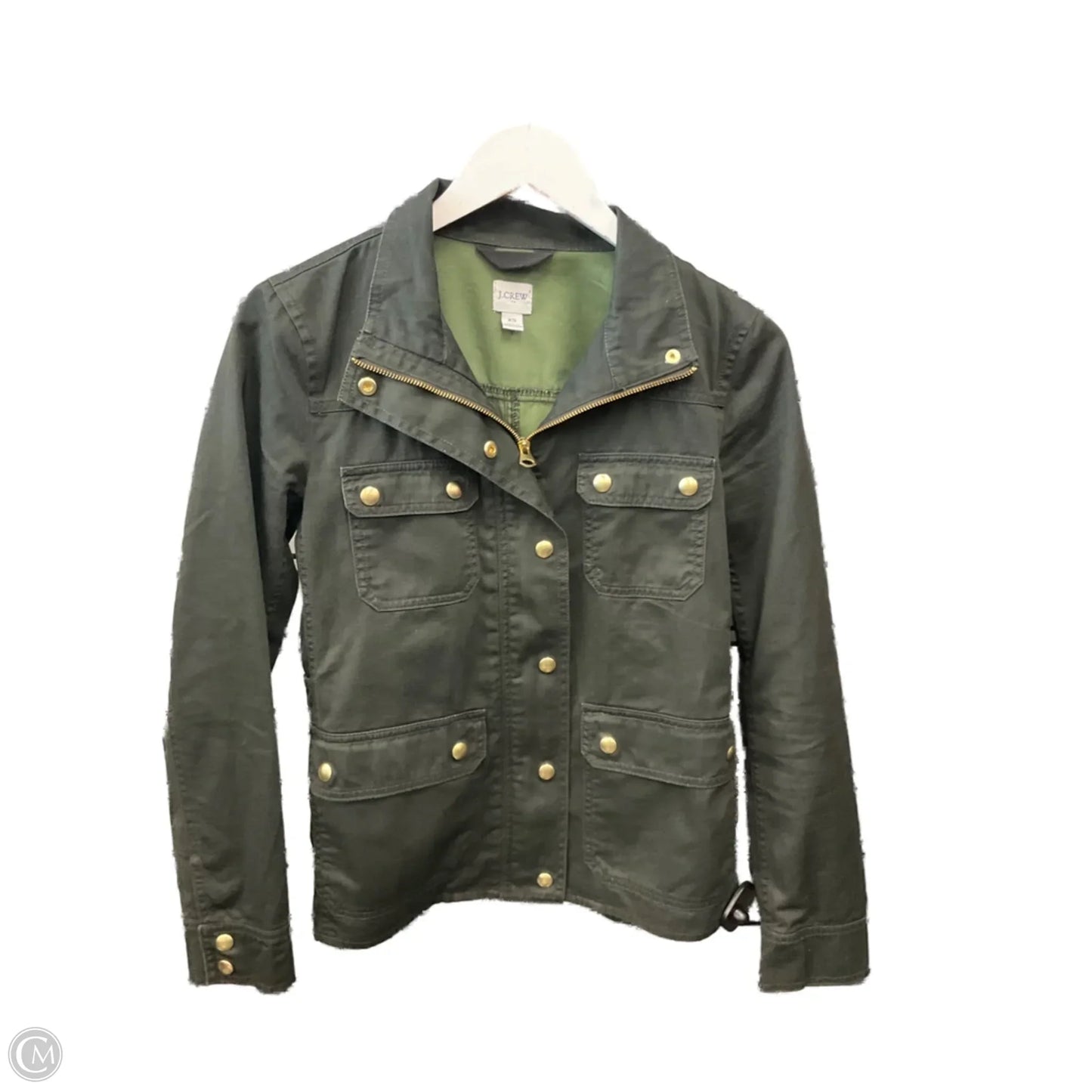 Jacket Utility By J. Crew In Green, Size: Xs
