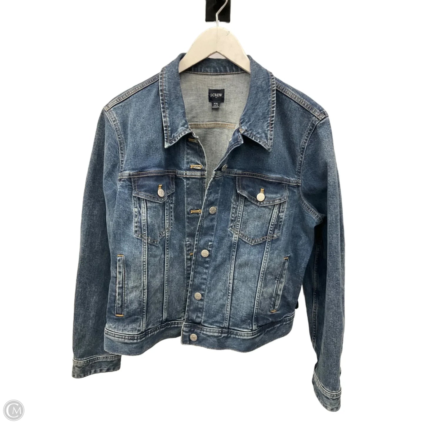 Jacket Denim By J. Crew In Blue Denim, Size: Xxl