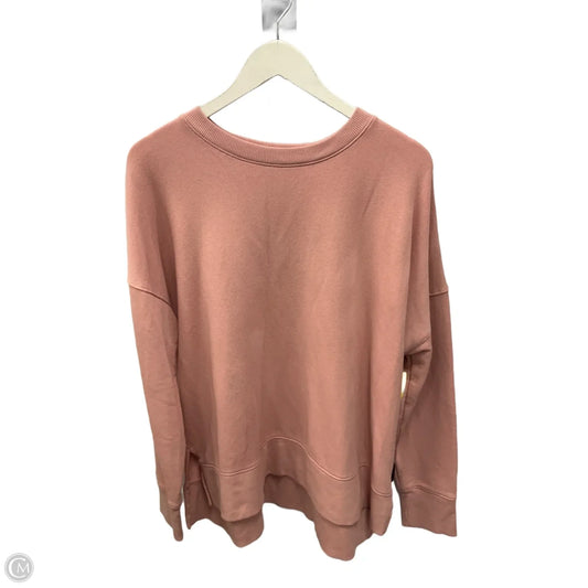 Sweatshirt Crewneck By Time And Tru In Pink, Size: Xl