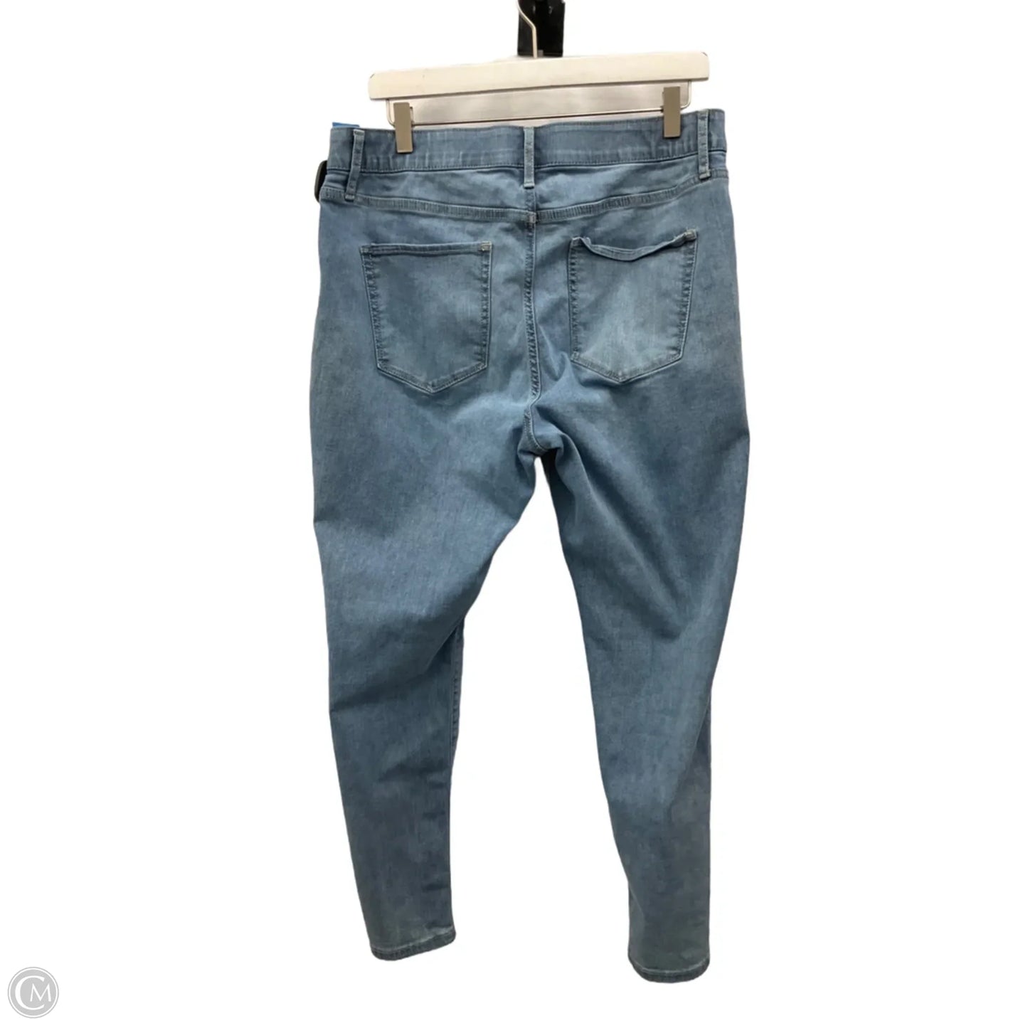 Jeans Straight By Ava & Viv In Blue Denim, Size: 14