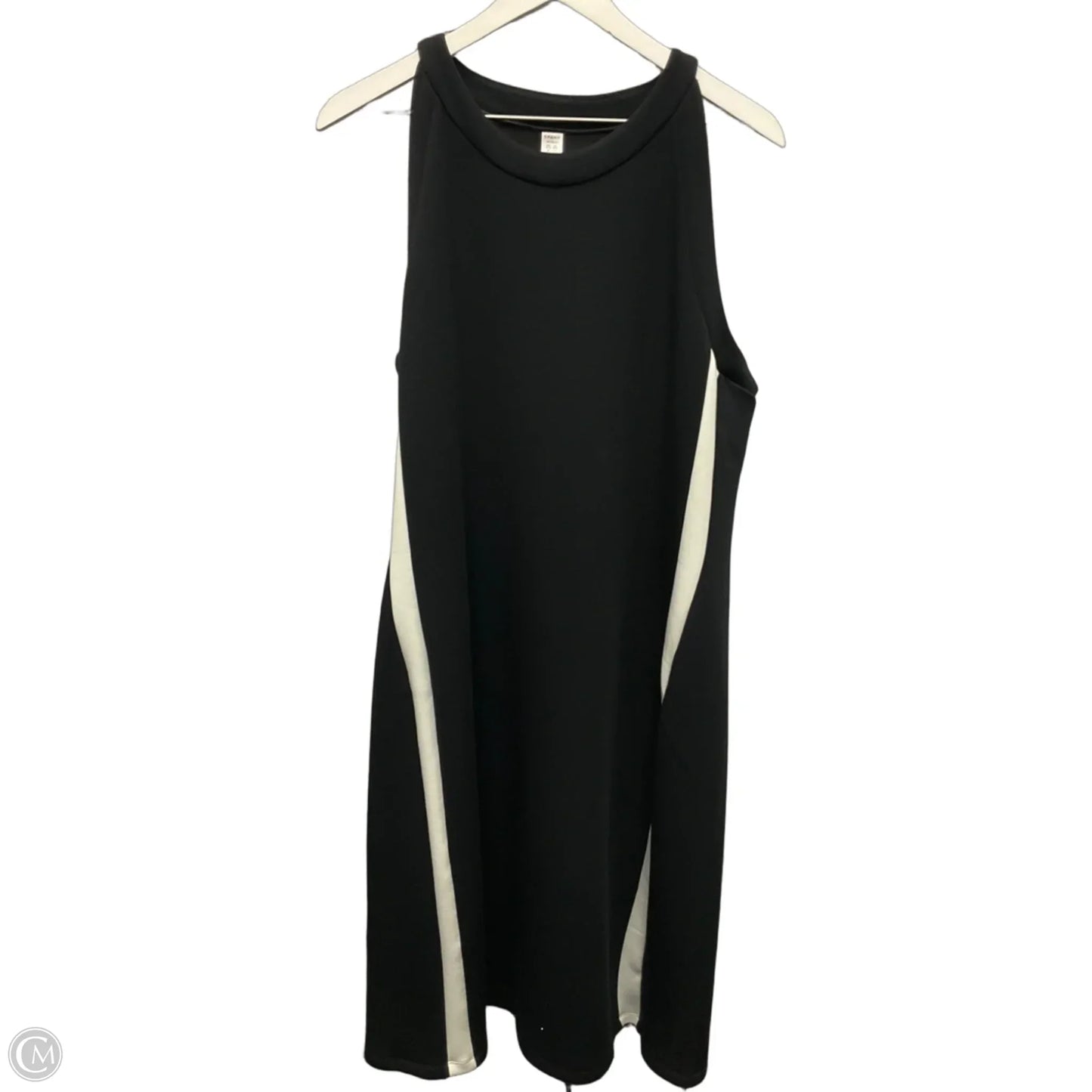 Dress Casual Midi By Spanx In Black & White, Size: 2x