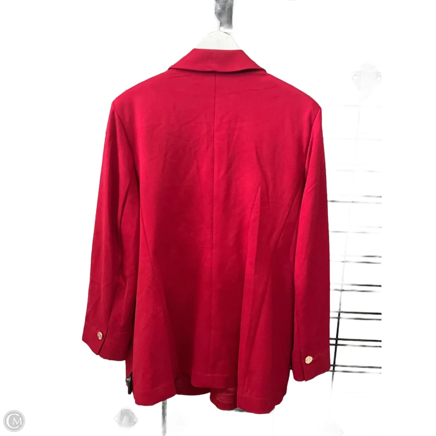 Blazer By Anne Klein In Red, Size: 2x