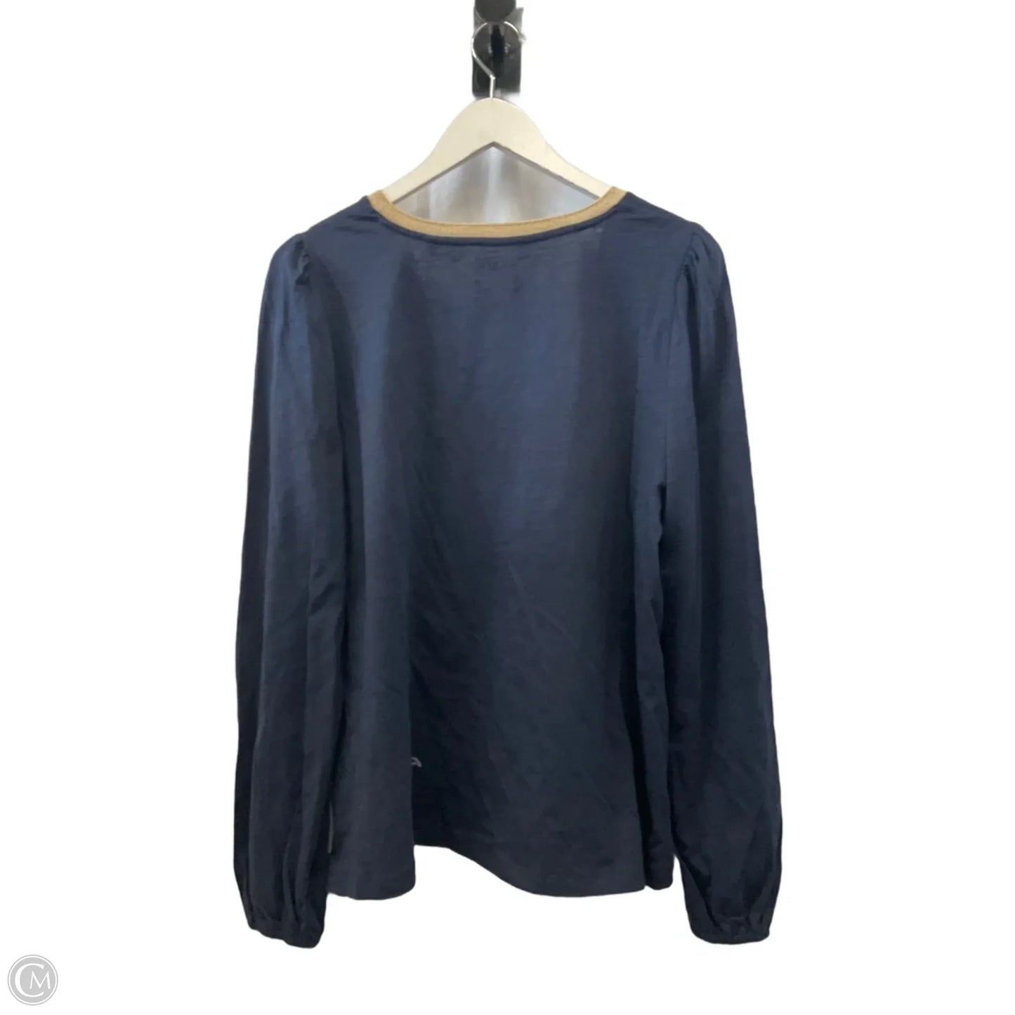 Top Long Sleeve By Boden In Navy, Size: Xl