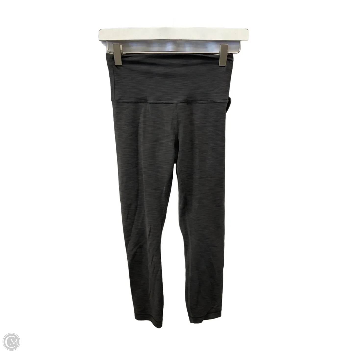 Athletic Capris By Lululemon In Grey, Size: 4