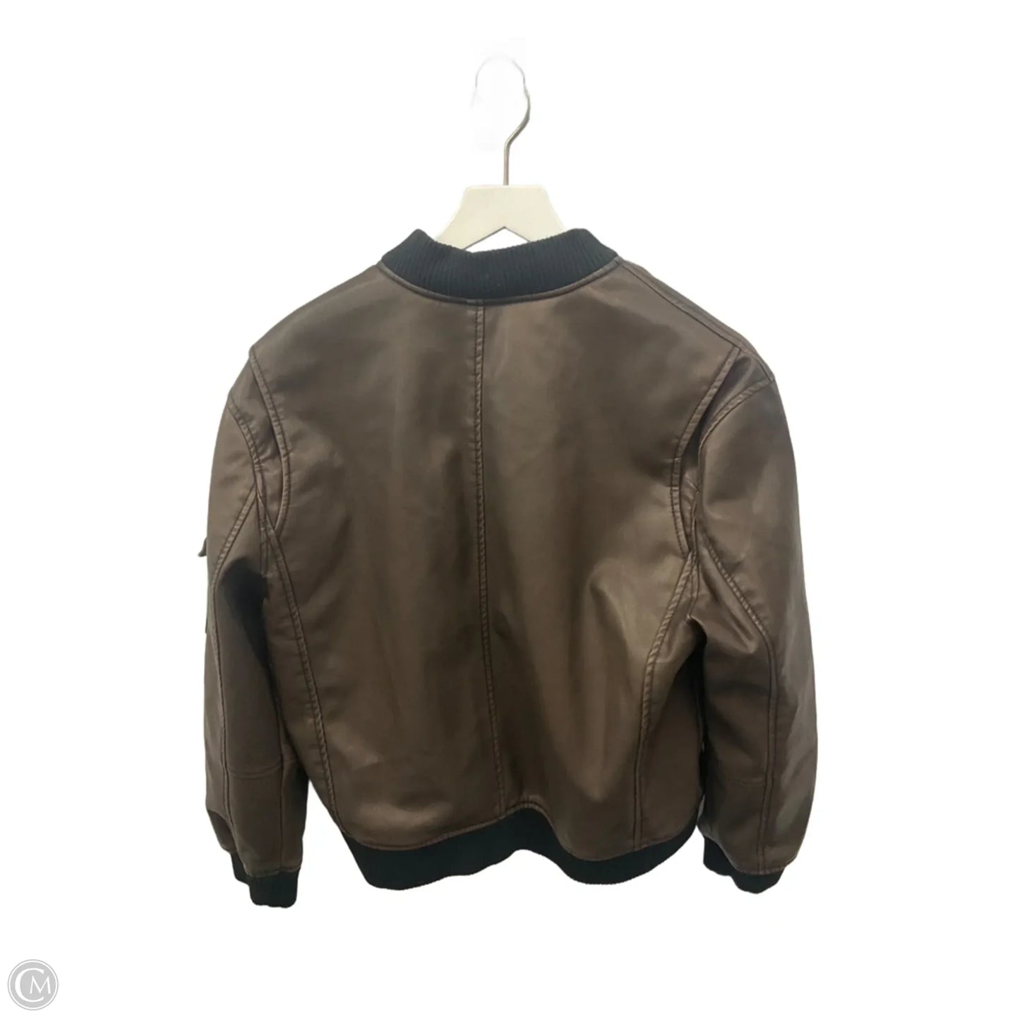 Jacket Moto By Blanknyc In Brown, Size: S