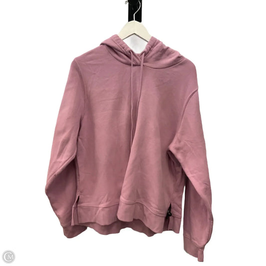 Sweatshirt Hoodie By Tek Gear In Pink, Size: Xl