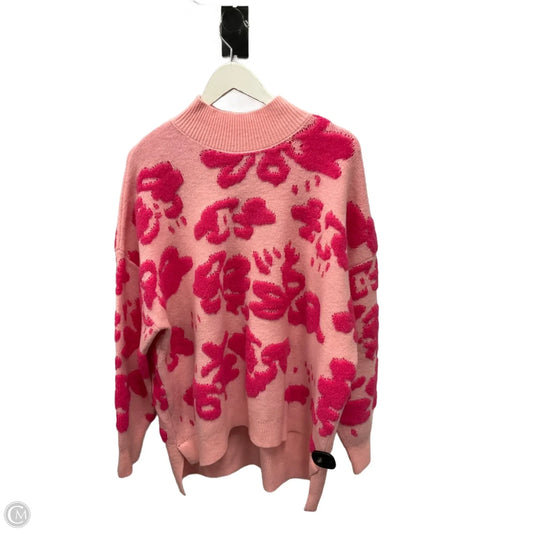 Sweater By Grace + Karma In Pink, Size: 2x