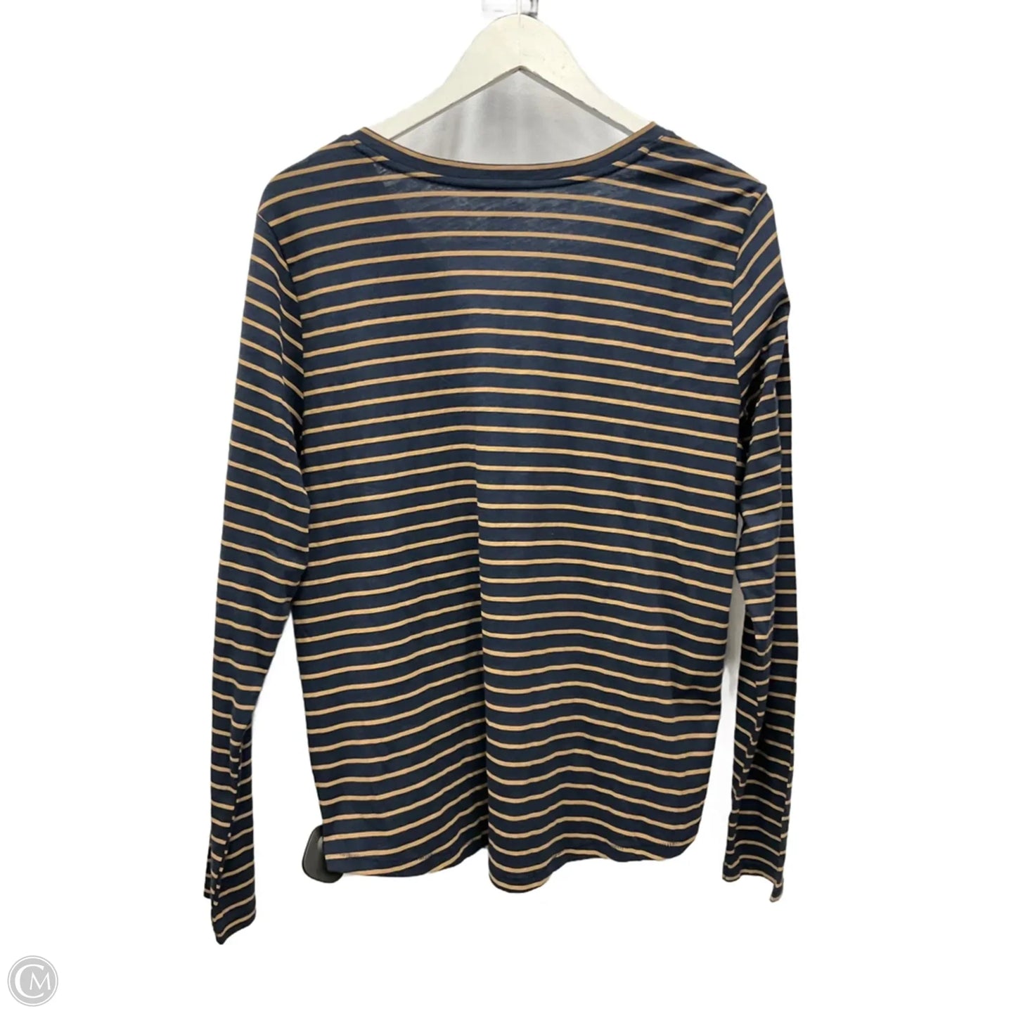 Top Long Sleeve By Sonoma In Navy, Size: L