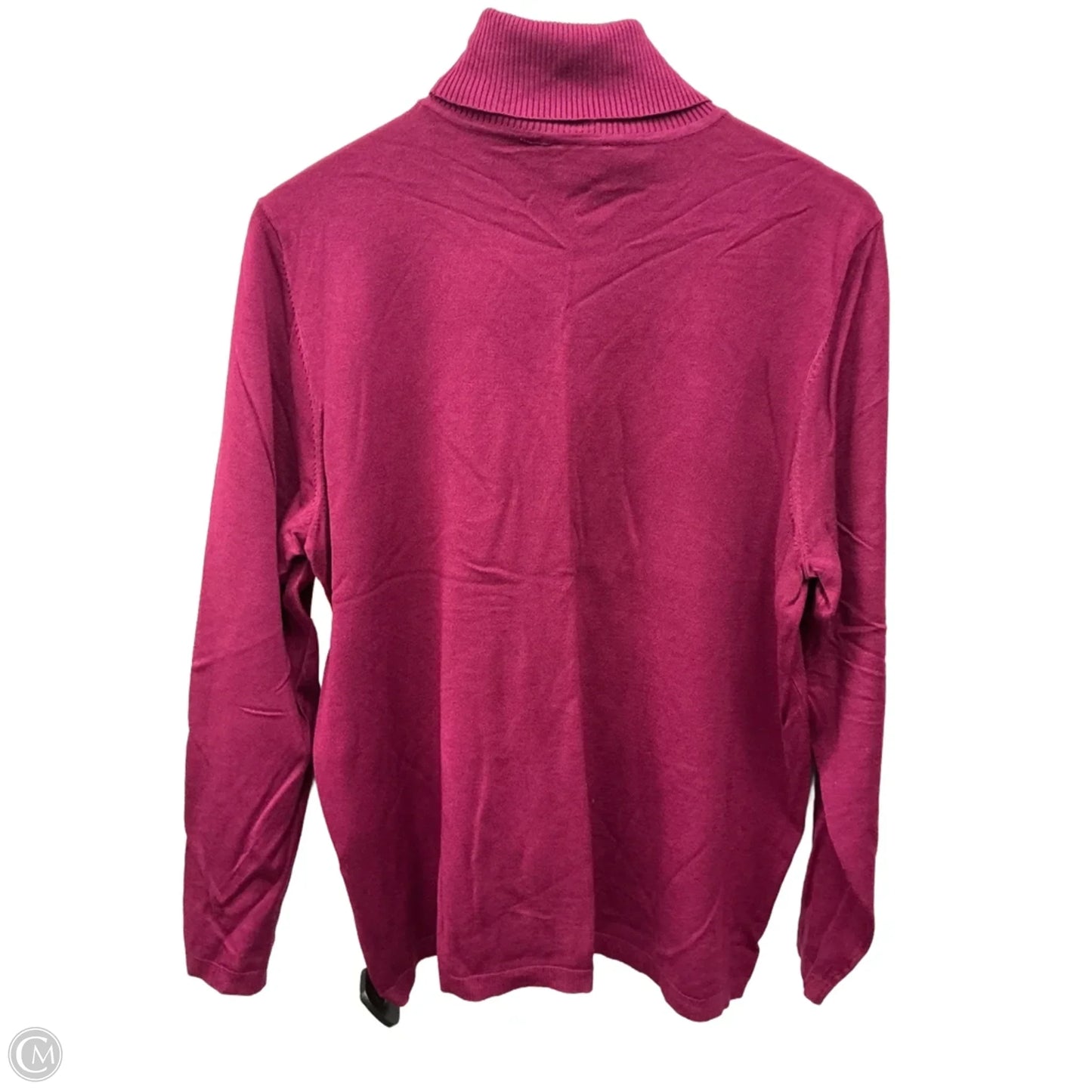 Top Long Sleeve By Chicos In Pink, Size: Xl