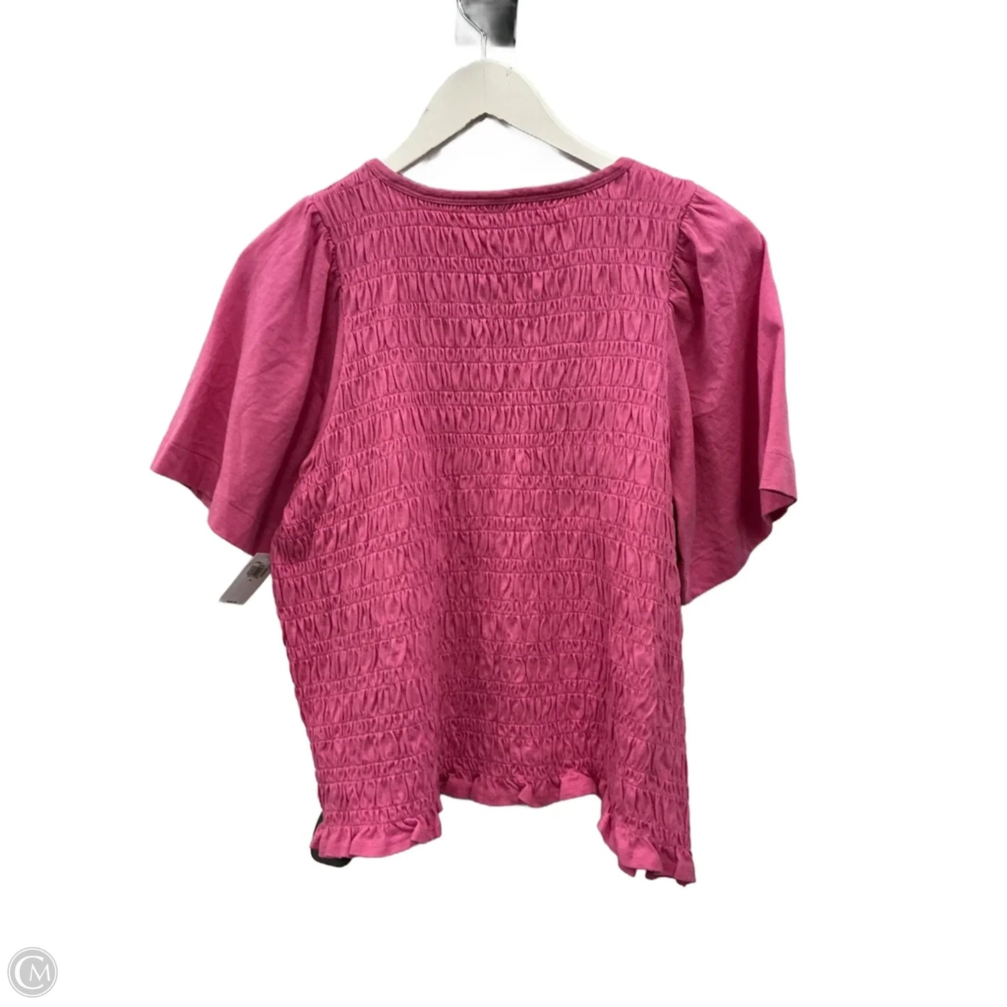 Top Short Sleeve By Old Navy In Pink, Size: M