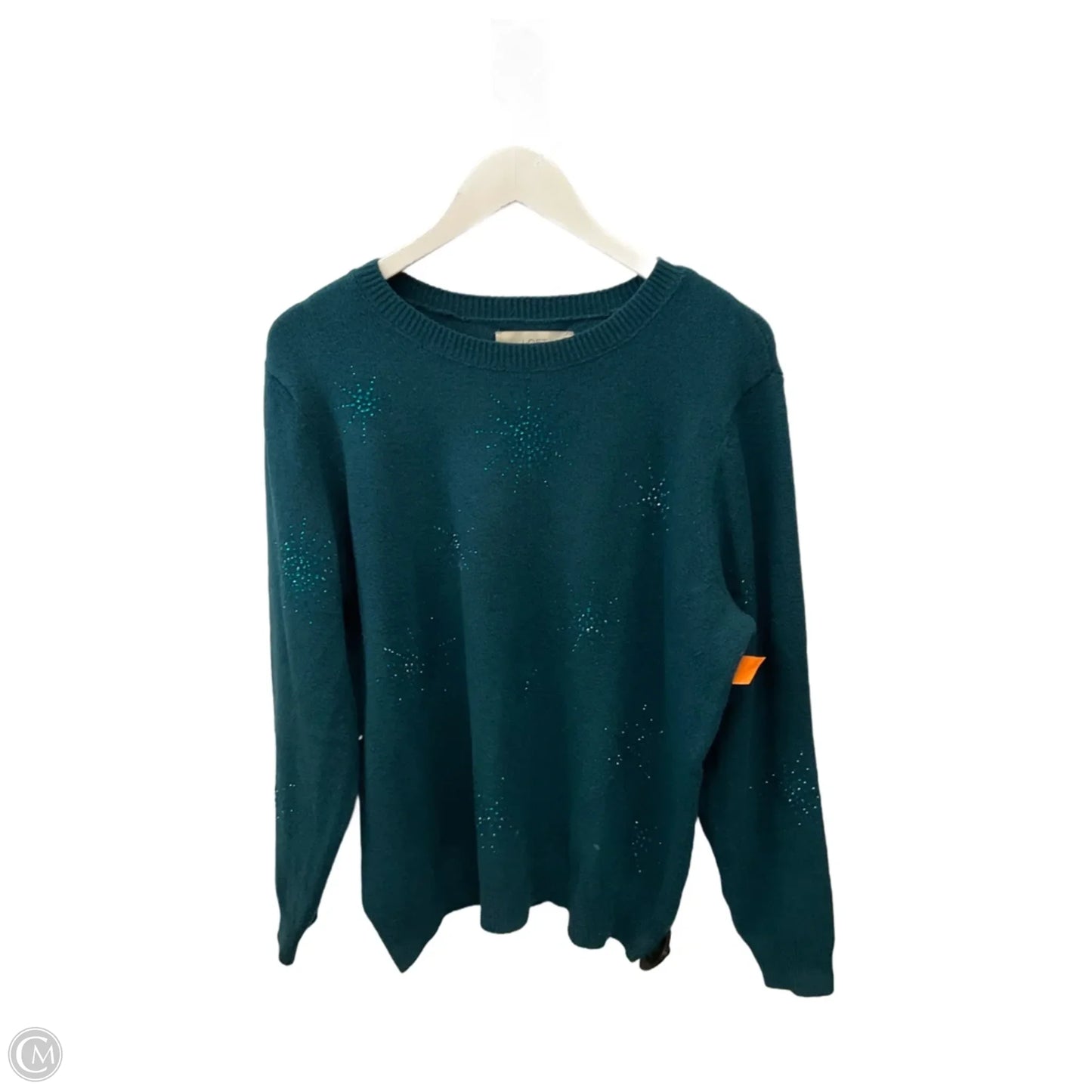 Sweater By Loft In Teal, Size: Xl