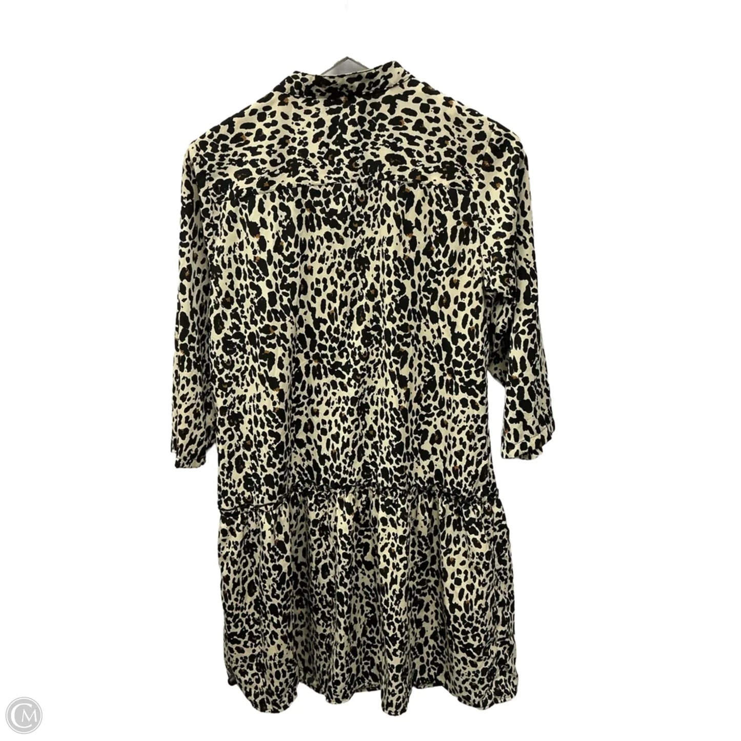 Dress Casual Midi By Mph In Animal Print, Size: M