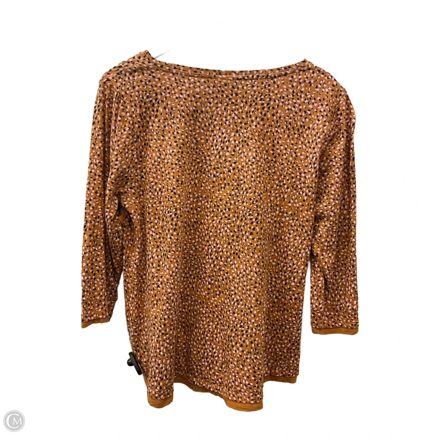 Top 3/4 Sleeve By J. Jill In Gold, Size: M