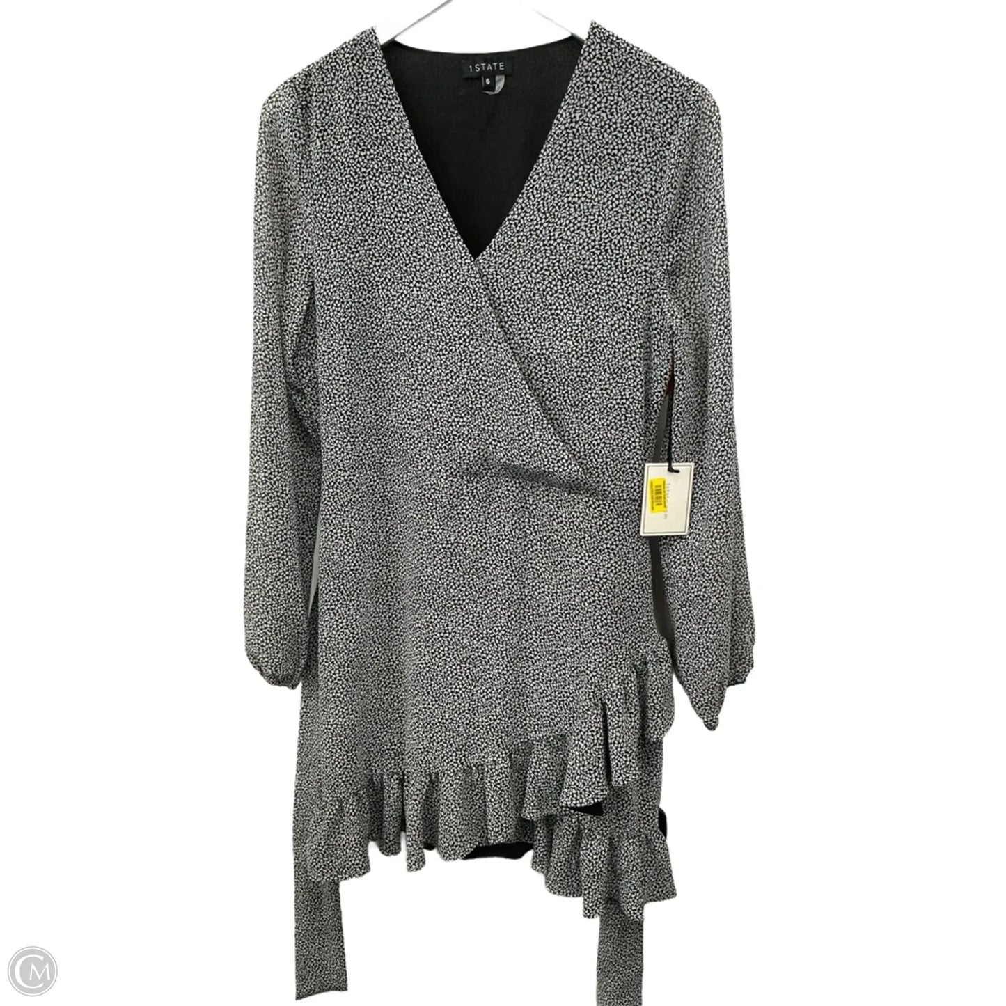 Dress Casual Midi By 1.state In Black & White, Size: S