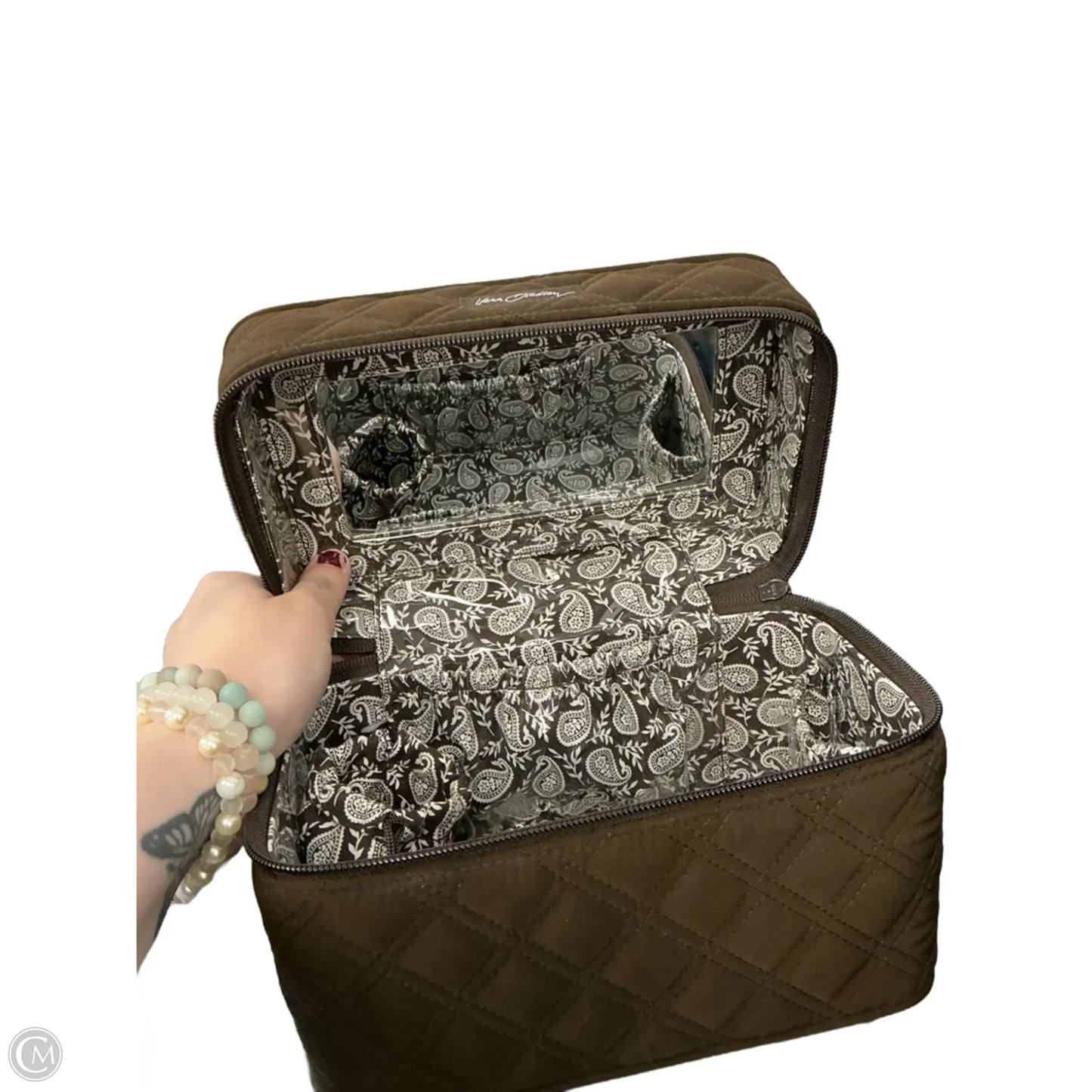 Makeup Bag By Vera Bradley, Size: Medium