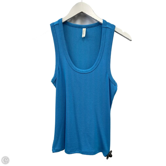 Top Sleeveless By Gentle Fawn In Blue, Size: M