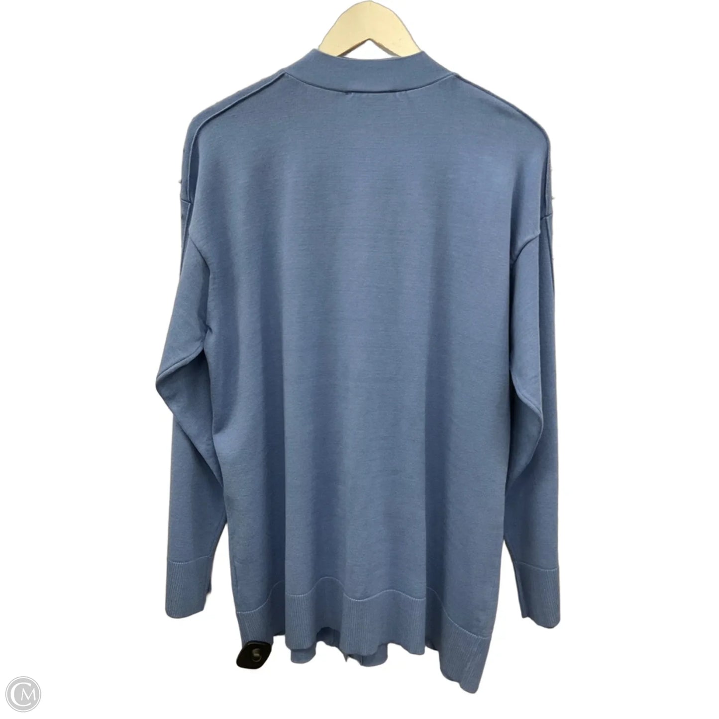 Sweater Cardigan By Inc In Blue, Size: Xl
