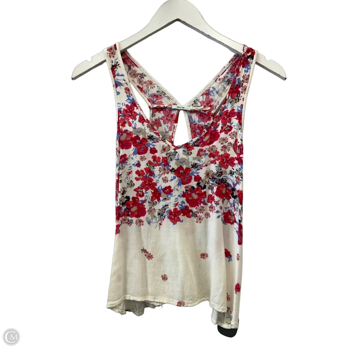 Top Sleeveless By Kimichi Blue In Blue & Red, Size: Xs