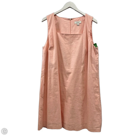 Dress Casual Midi By Banana Republic In Pink, Size: Xl