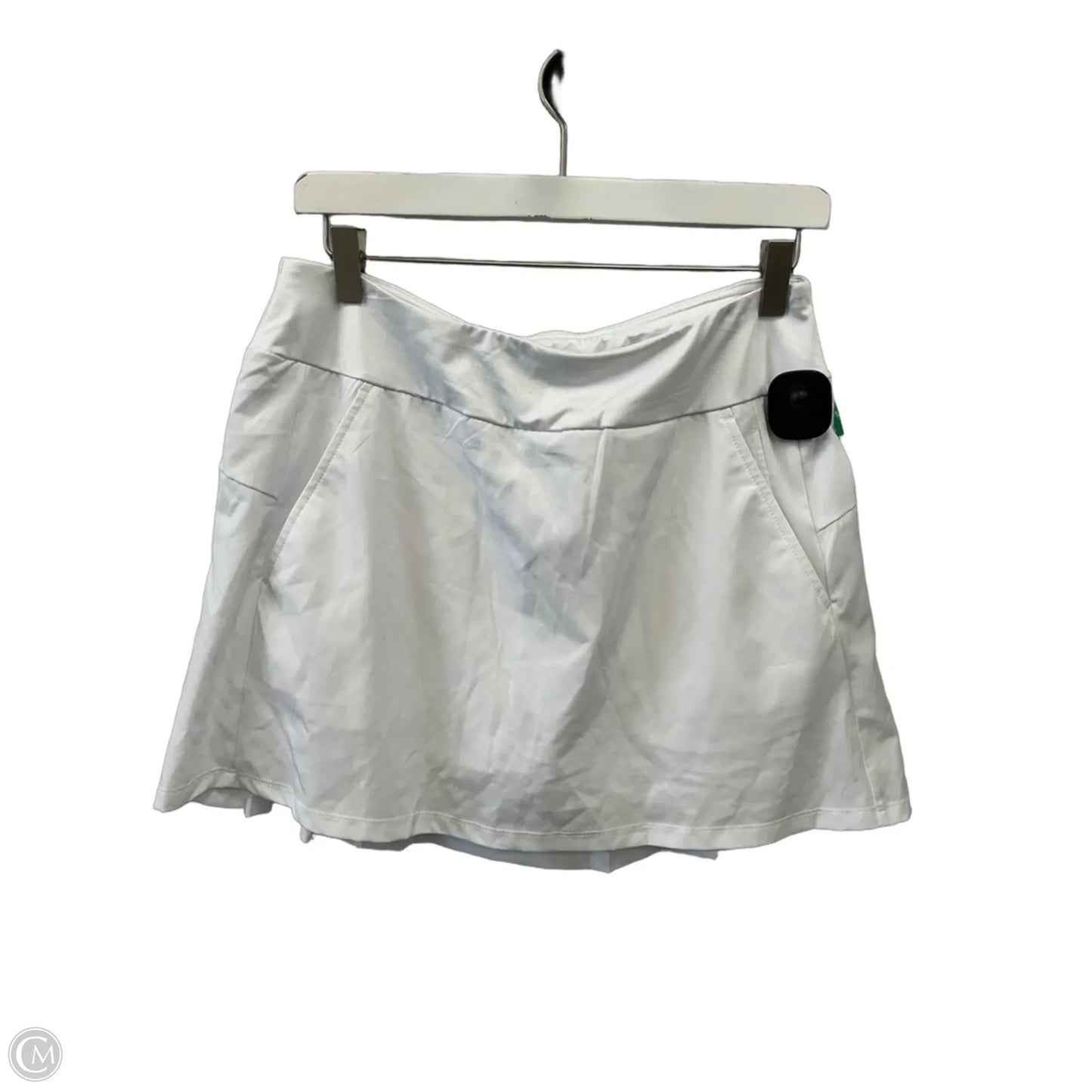 Athletic Skort By Clothes Mentor In White, Size: M