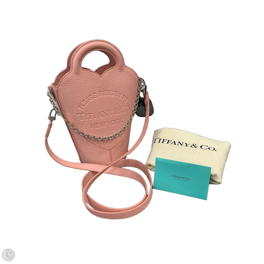 Handbag Luxury Designer By Tiffany And Company, Size: Medium