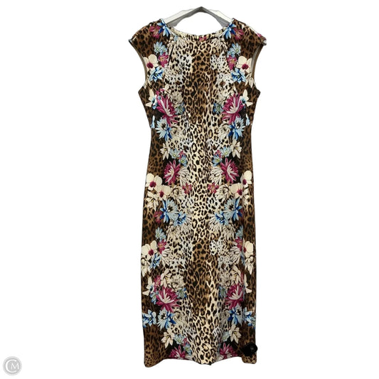Dress Party Midi By Thalia Sodi In Animal Print, Size: M